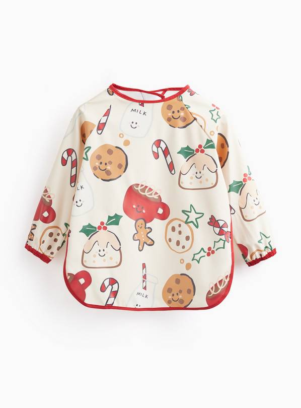 Christmas Treats Print Bib One Size